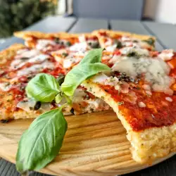 Glutenfreie Pizza mit Oregano