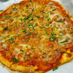 Thunfisch-Pizza