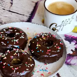 Donuts mit Kokoszucker