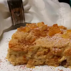 Glutenfreies Dessert mit Äpfeln