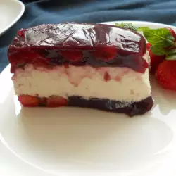 Erdbeer Dessert und Mascarpone