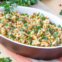 Reis mit Fleisch