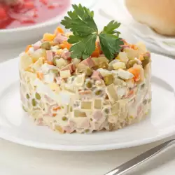 Ein klassischer russischer Salat