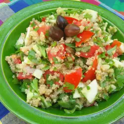 Sommersalat mit Quinoa