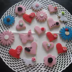 Süße Valentine Kekse