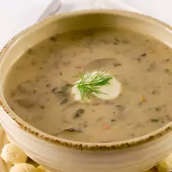 Cremesuppe mit Dill