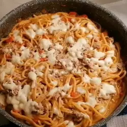 Spaghetti in Thunfischsoße