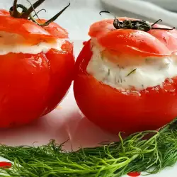 Gefüllte Tomaten mit Olivenöl