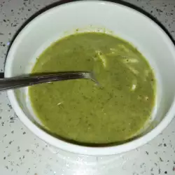 Suppe mit Erbsen