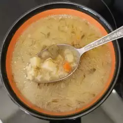 Suppe mit Reis