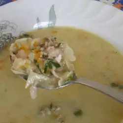 Suppe mit Hähnchen