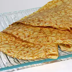 Pfannkuchen mit Backpulver ohne Mehl