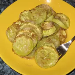 Zucchini im Ofen mit Semmelbrösel