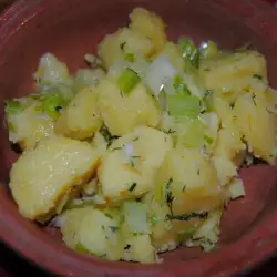 Kartoffelsalat mit Olivenöl