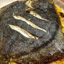 Gebratener Fisch mit Zucchini