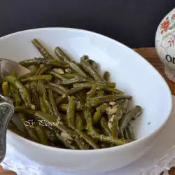 Grüne Bohnen mit Olivenöl