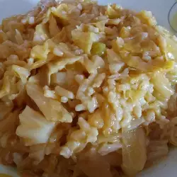 Sauerkraut mit Reis im Ofen