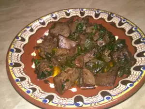 Lammleber mit Zwiebeln