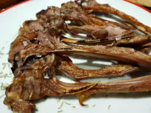 Gegrillte Lammkoteletts