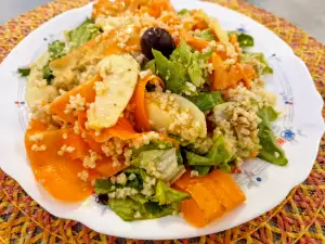 Herbstlicher Hirsesalat