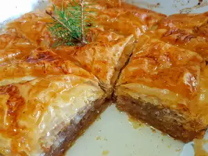 Klassisches Baklava für Weihnachten