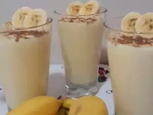 Bananencreme ohne Eier