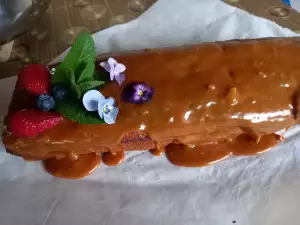 Bananenkuchen mit Karamellüberzug