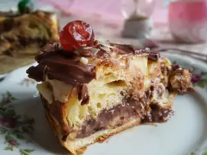 Schnelle Torte aus Croissants