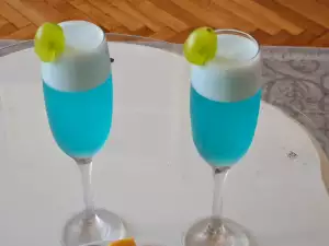 Blue Gin Fizz