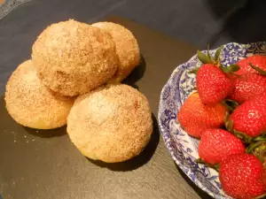 Gebackene Krapfen (Italienische Bomboloni al forno)