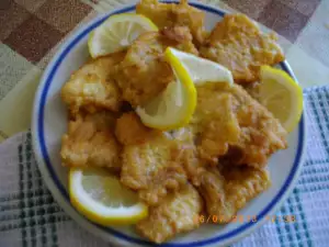 Panierter Weißfisch