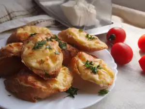 Bruschetta mit Käse