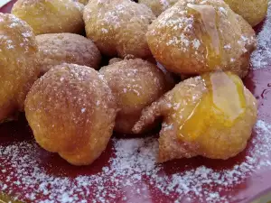 Krapfen mit Backsoda und Joghurt