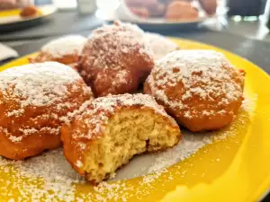 Krapfen mit Quark