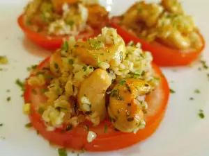 Bulgur mit Cashewnüssen und Olivenöl