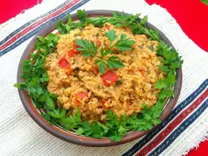 Bulgur mit Tomaten nach türkischer Art