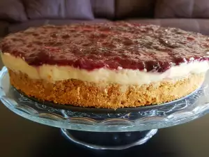 Einfacher Cheesecake mit Gelatine