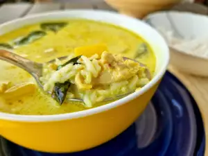 Hühner Currysuppe