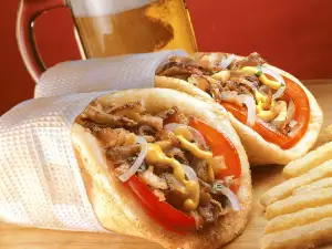 Hausgemachte Döner Kebab