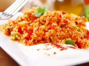 Türkischer Salat mit Couscous