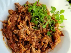 Langsam gebratenes Pulled Pork