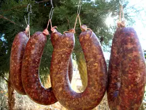 Hausgemachte Wildwurst