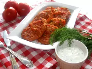 Tomatenbällchen Santorini