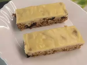 Flapjack Kirsche mit Joghurt