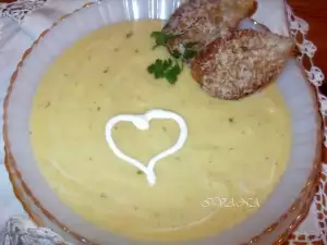 Französische Kartoffelsuppe