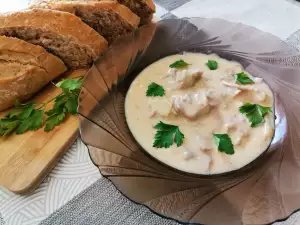 Frikassee aus Putenfleisch mit Joghurt