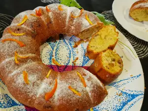 Griechischer Kuchen mit Ouzo