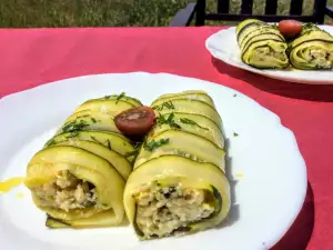 Cannelloni aus Zucchini