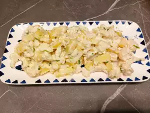 Kartoffeln mit Blumenkohl