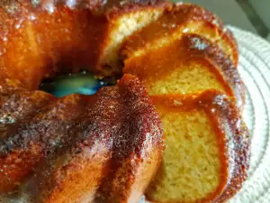 Kuchen mit Butterglasur (Kentucky Butter Cake)